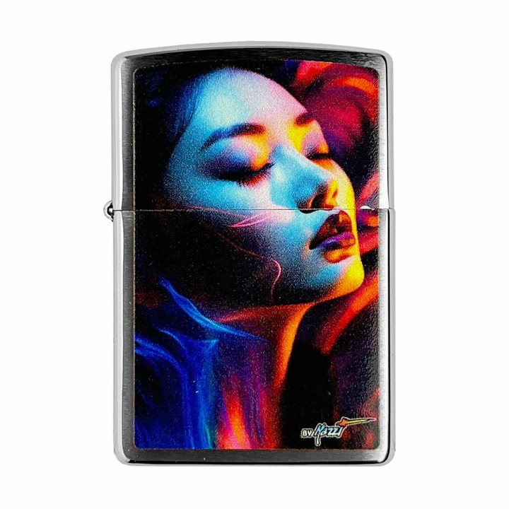 Bricheta Zippo, sistem anti-vant, metal