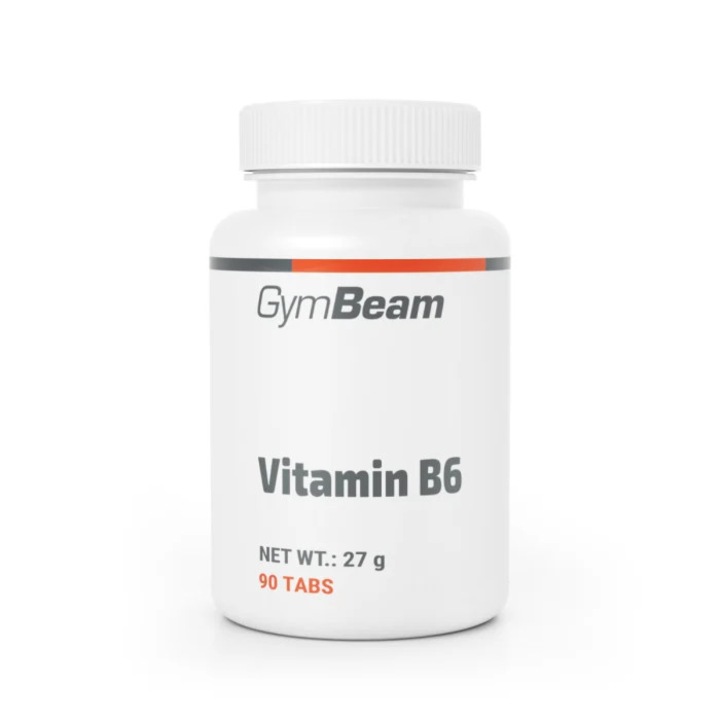 Vitamina B6 (piridoxina), GymBeam, 90 tab