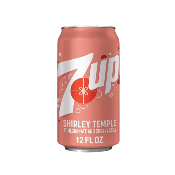 7UP Shirley Temple Pomegranate and Cherry