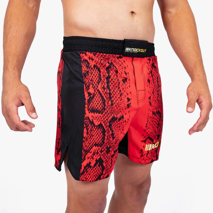 Sort MMA Knockout Fire Snake