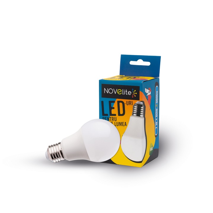 Bec LED A60 7W E27 6400K, NV_BEC LED