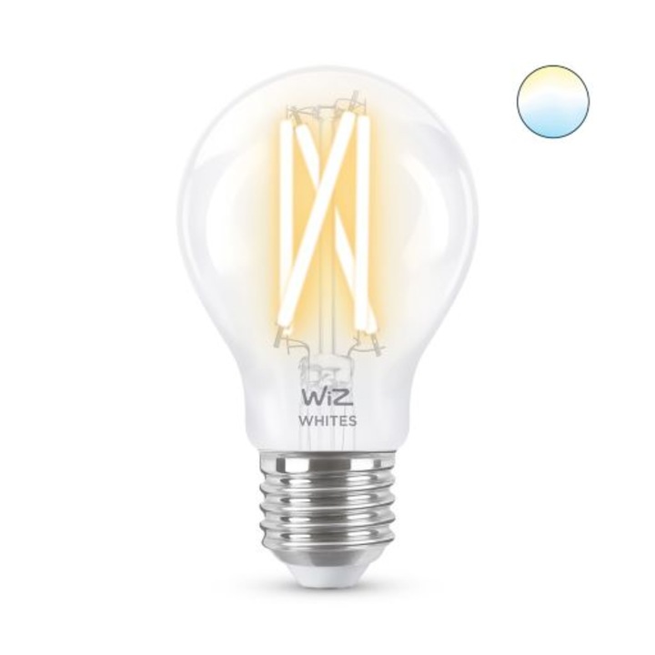 Led Filament A60 7-60W E27 927-965 wifi, Wiz