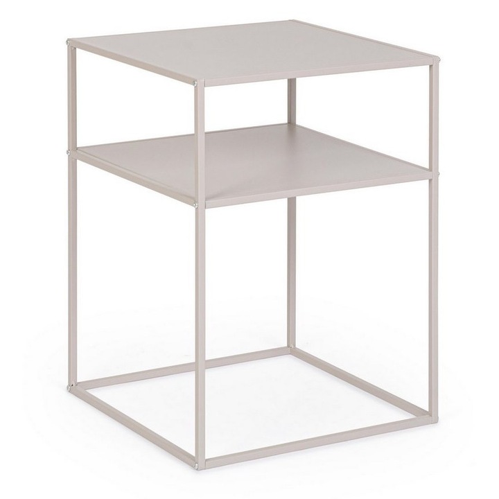 Masuta otel bej Arlik 37,5x37,5x50,5h