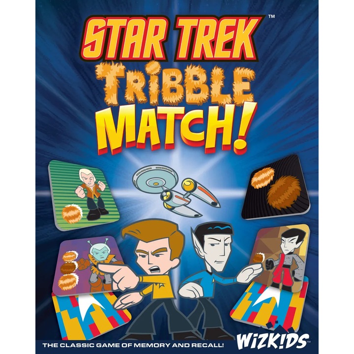 Társasjáték, WizKids, Star Trek Tribble Match, 72 kártya, családnak