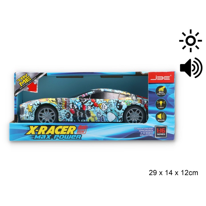 NASZEDZIECI kisautó, fényekkel és hangokkal, sokszínű