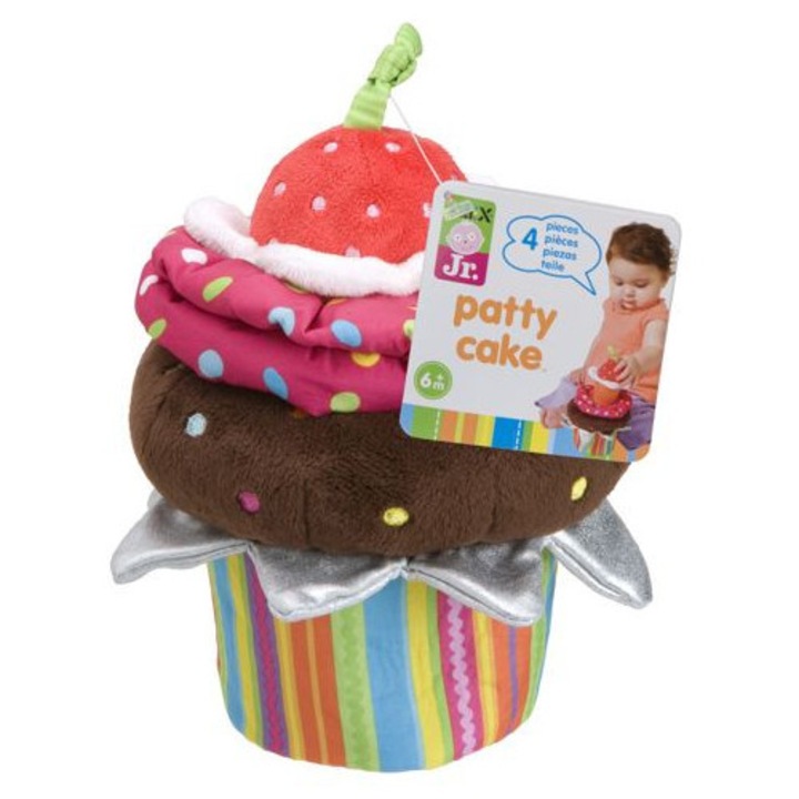 Jucarie interactiva copii ALEX Patty Cake, 4 piese, 12x12cm