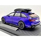 Macheta Audi RS6 Avant 1:24 fém, fényekkel és hangokkal, kék
