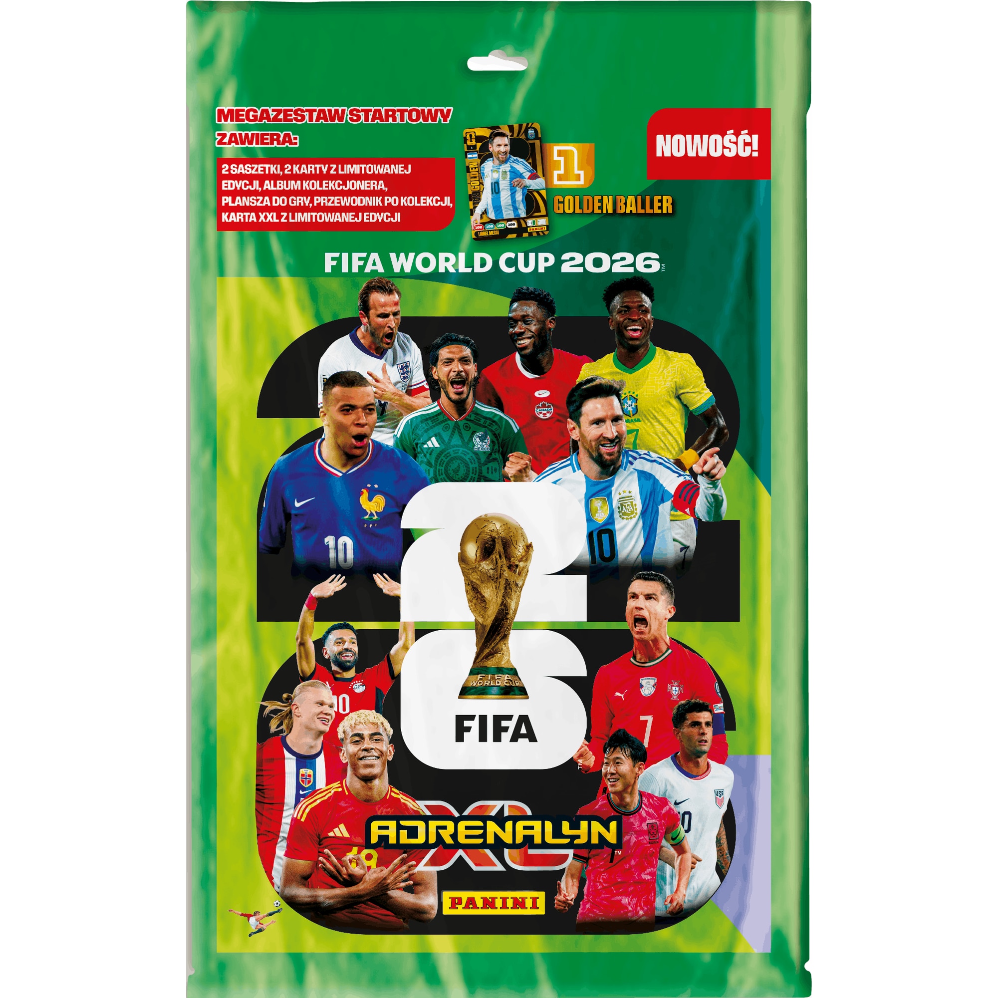 Megazestav startar FIFA World Cup 2026 Adrenalyn XL, 80 carti