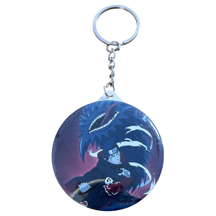 Персонализиран ключодържател с огледало Наруто Шипуден Акацуки Кисаме, многоцветен