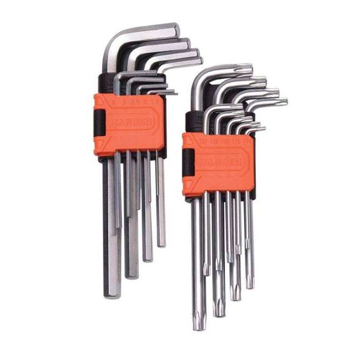 2 Seturi de 9 Surubelnite Vinclu, Lungi, Profesional, Harden