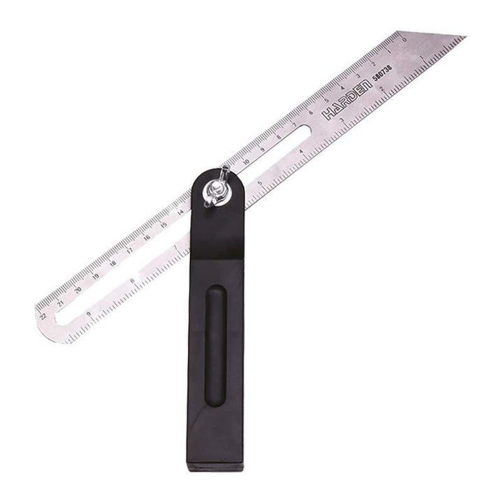 Echer Reglabil, Lungime 200 mm, Harden