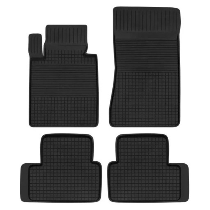 Covorase Presuri Auto Cauciuc BMW SERIA 1 E81, E82, E87, E88 dupa 2004-2011A 1 F20 dupa 2011, BMW SERIA 3 E36 1990-2000, BMW SERIA 3 E46 1998-2006, BMW SERIA 3 E90, E91, E92 dupa 2005-2012