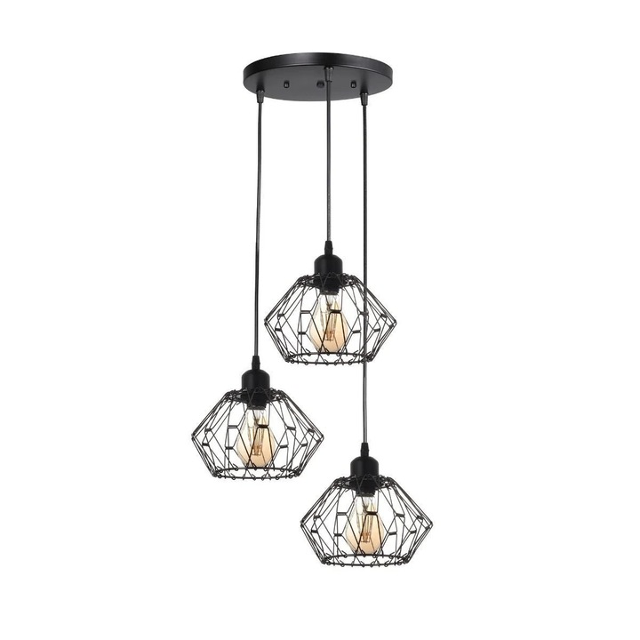 Pendul Formos SP3 R DC, Klausen, 3xE27, crom