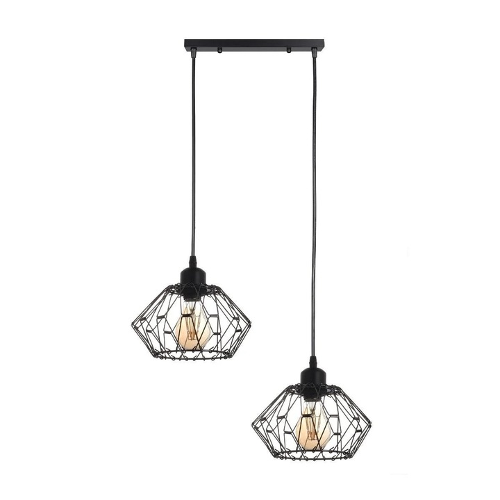 Pendul Klausen Formos SP2 DC, 2xE27, crom