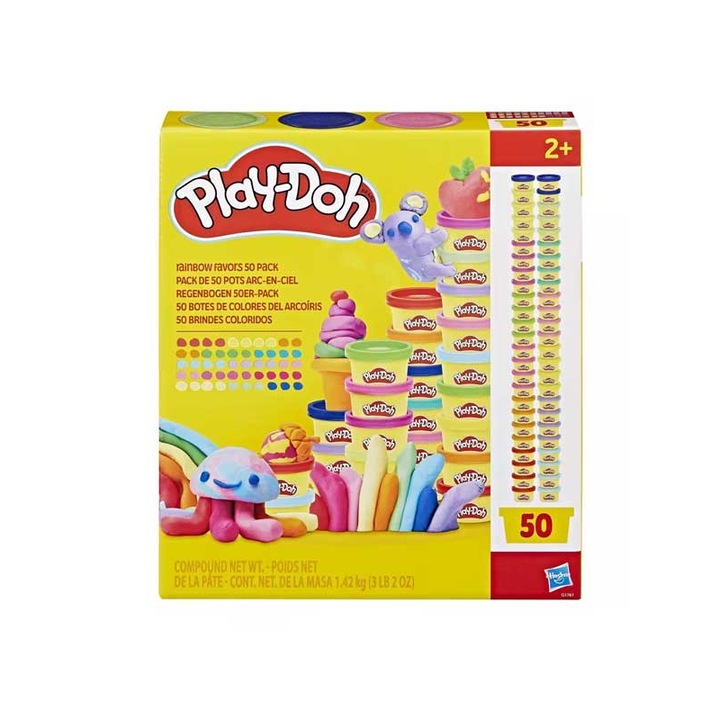 Set multipack Play-Doh Rainbow Favors 50tmch, Hasbro