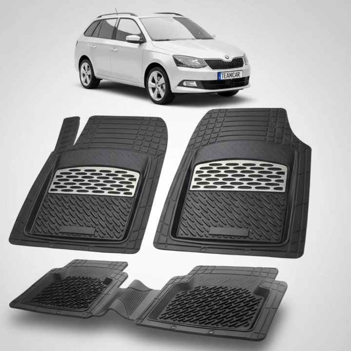 Covorase Skoda Fabia III Compatibile Combi 2014-2021 | Silver