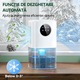 Dezumidificator pentru casa, Yulinland, 650 ml/24h, 1.7 L, dezghetare automata, functie de temporizare, functie temporizator, 7 lumini colorate, sleep mode, alb