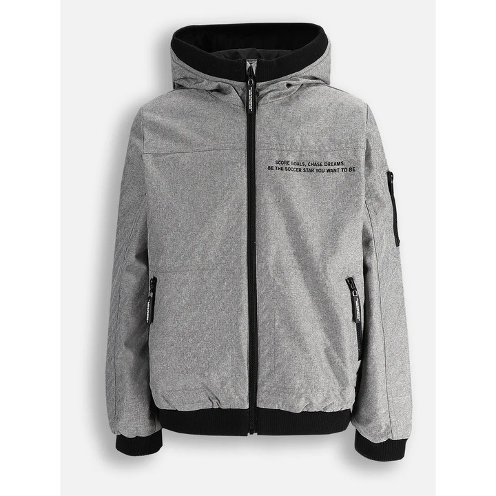 Geacă Coccodrillo, gri, Gri