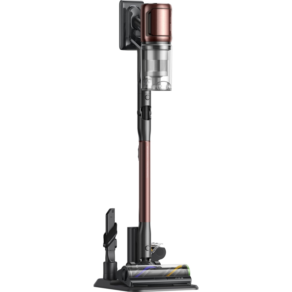 Aspirator vertical 2in1 Dreame V30 Essential, autonomie 90 minute, recipient 0.6 l, 29.6 V, Negru/Cupru