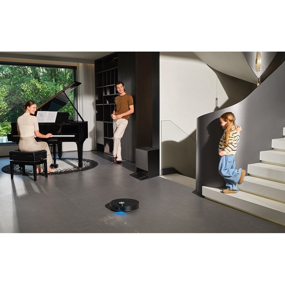Aspirator robot Dreame X60 Ultra, 35.000 Pa, Autonomie 145 minute, Recipient praf 220 ml, Rezervor apa 80 ml, Auto-curatare, OmniSight, Navigatie VersaLift Negru