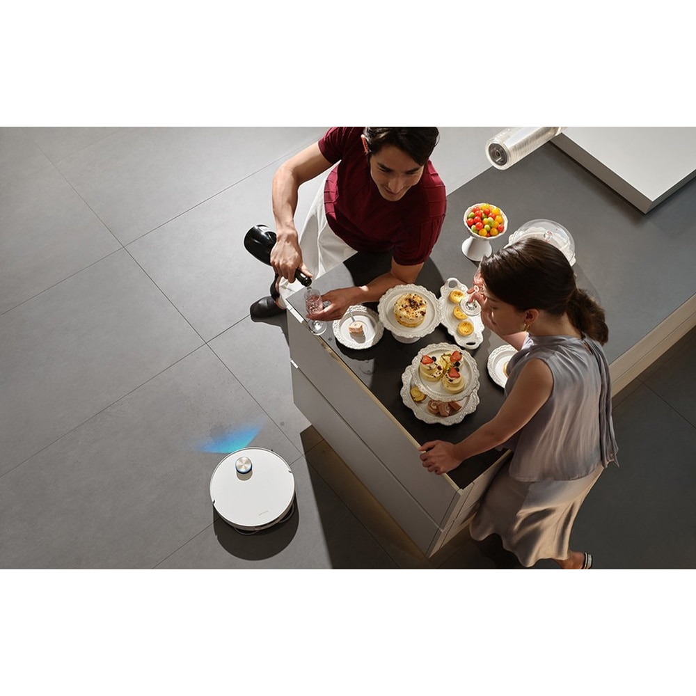 Aspirator robot Dreame X60 Ultra, 35000 Pa, autonomie 145 min, alb