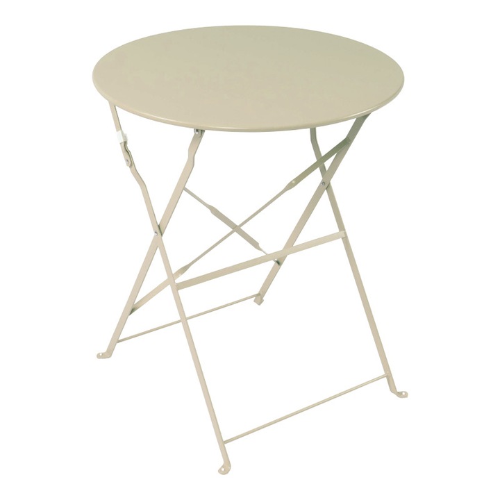 Masa de Gradina/Bistro, bej, 60x60x71 cm