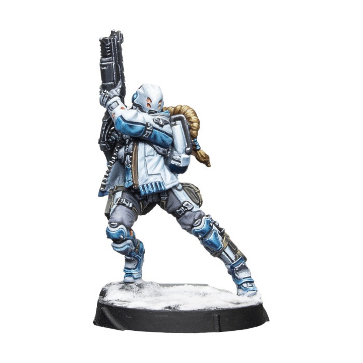 Разширение за игра Infinity, Special Intervention and Recon Team Spitfire, Corvus Belli, модел за сглобяване, сив