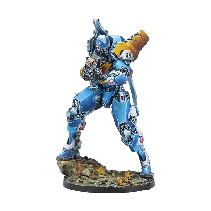 Разширение за игра Infinity, PanOceania Tikbalangs Armored Chasseurs Regiment, Corvus Belli, модел за сглобяване, сив