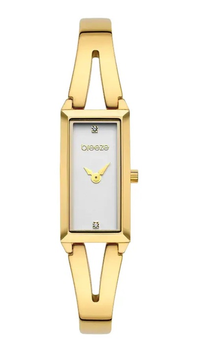 Breeze Libera 212601.1 női karóra, analóg kvarc, 34mm, arany fém szíj, vízálló 3 ATM