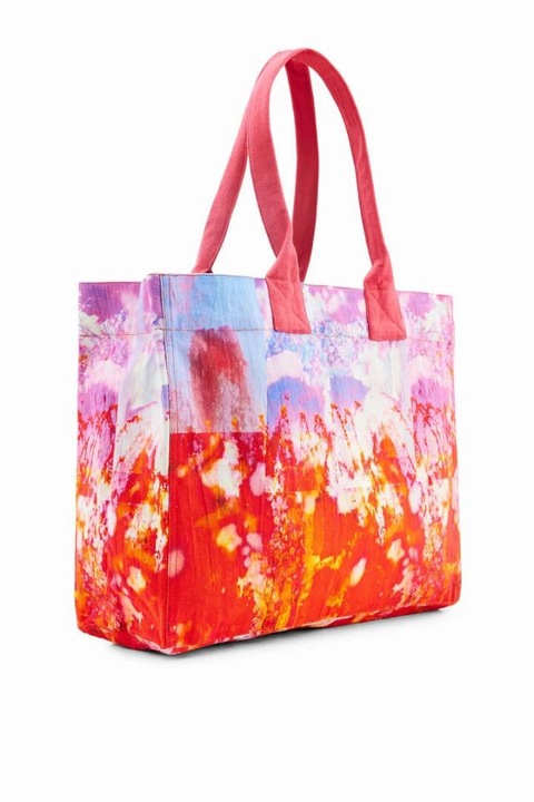 Geanta Desigual 23SAXA98, Multicolor, 59x35x14cm