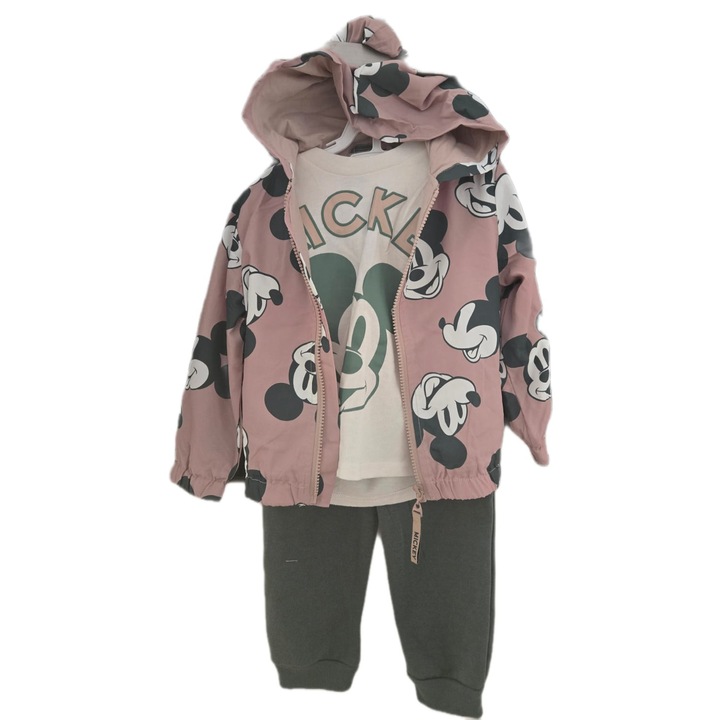Compleu Disney 3 piese bumbac/fas 3ani