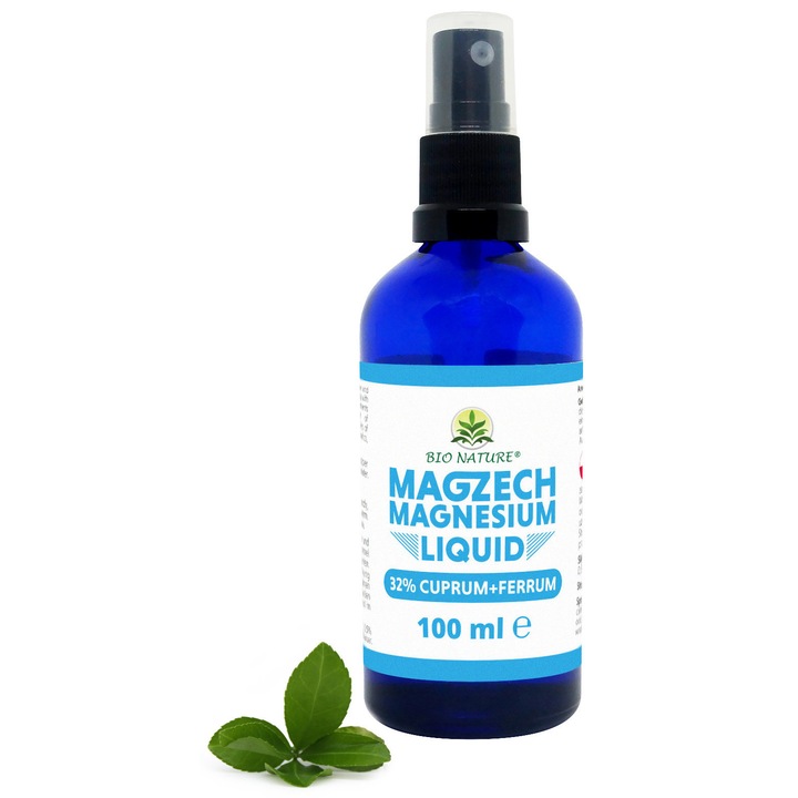 Bio Nature Magnézium olaj 32% magnéziummal, rézzel és vassal, 100 ml