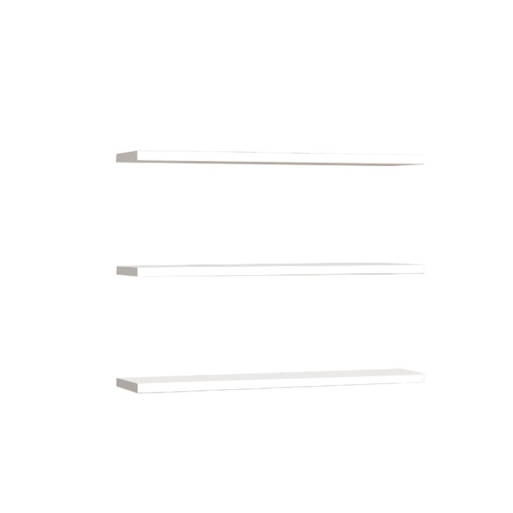 Edna fali polc, fehér, 60x14.5x1.8 cm