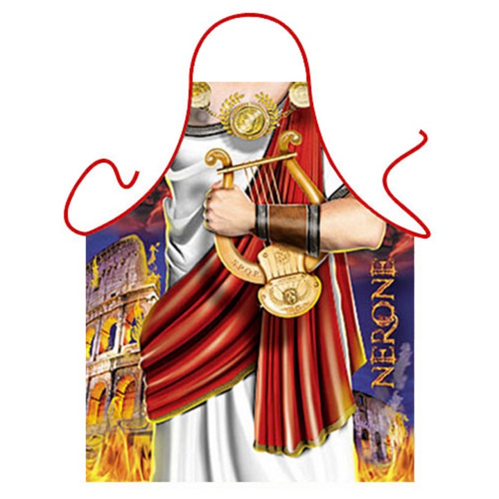 Sorturi bucatarie si gratar, Itati, Zastera istorica Nero, multicolor, 50x70cm