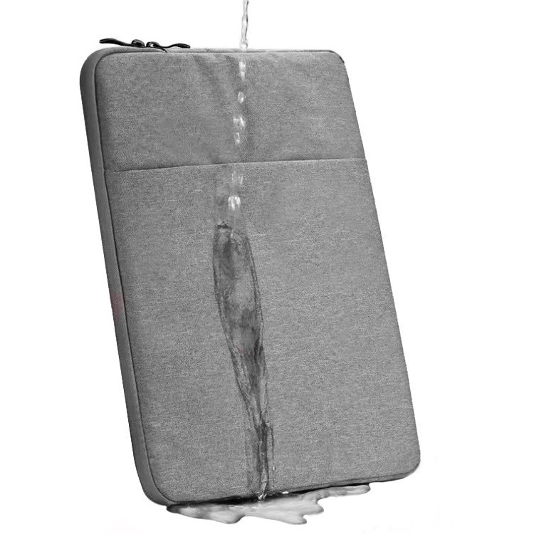 Husa Laptop 15.6 Inch, Geanta Laptop Universala Waterproof, Protectie Antisoc si Anti-Zgarieturi, Buzunar Accesorii, Gri