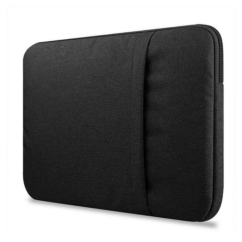 Husa Laptop 15.6 Inch, Geanta Laptop Universala Waterproof, Protectie Antisoc si Anti-Zgarieturi, Buzunar Accesorii, Neagra