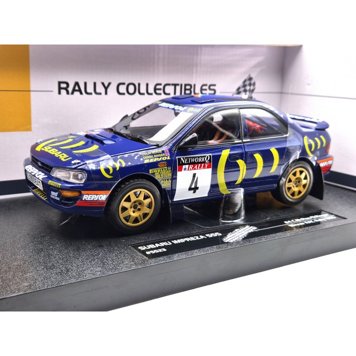 Subaru Impreza 555 #4 (1995) - Collin McRae - Derek Ringer - Sun Star - 1:18