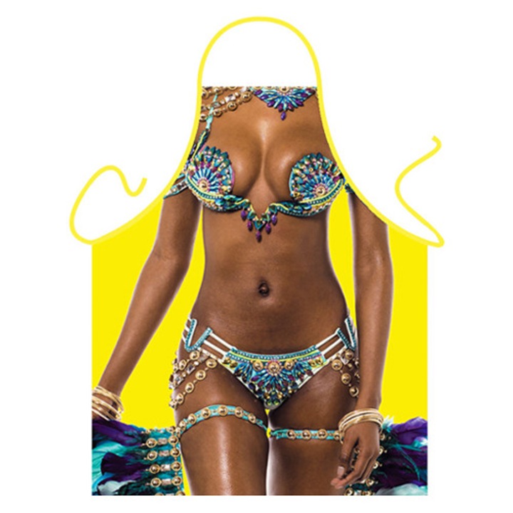 Sort de dansatoare braziliana, textil, multicolor, universal