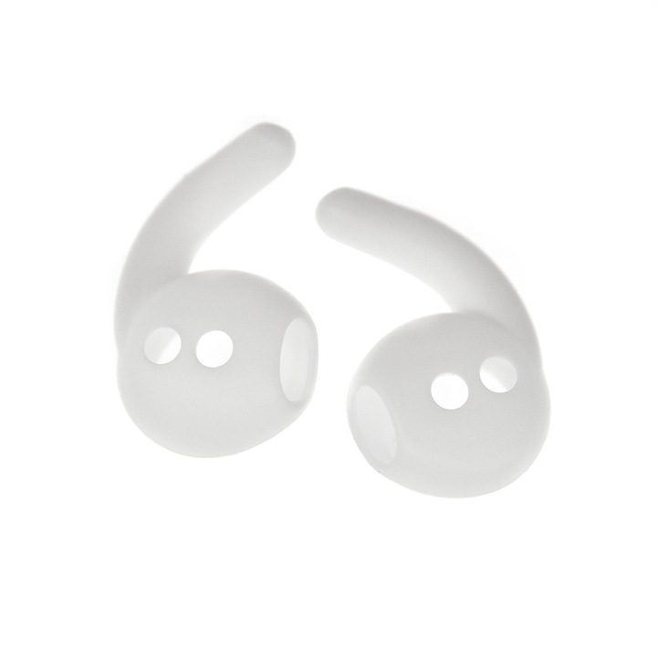 Varfuri sport pentru Huawei FreeBuds 4 - albe