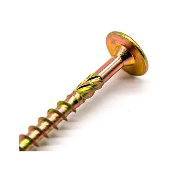 Surub pentru dulgherie/lemn cap plat 6x60 TX30 / set 50 buc