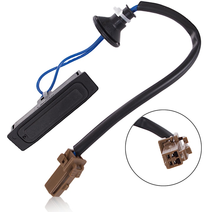 Nissan csomagtartónyitó gomb, 2006-2008-as modell, 2 tűs, új