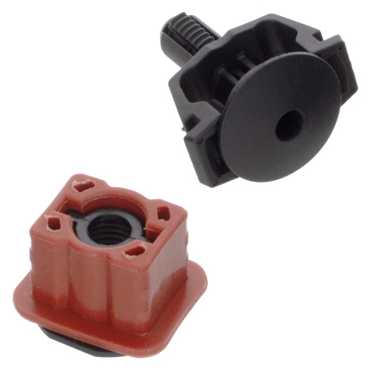 Felső rögzítő készlet radiátorhoz, M MODECAR, 2 darabos készlet, új, Mercedes-Benz kompatibilis