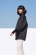 Női kabát KIASA D128-4, fekete, 36-os méret