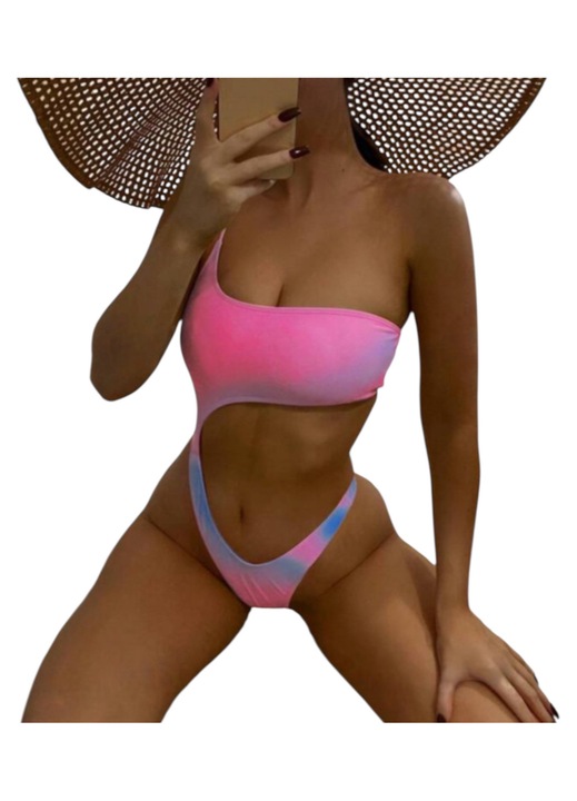 Női fürdőruha, Sculpt & Shine, rózsaszín, S-es méret INTL