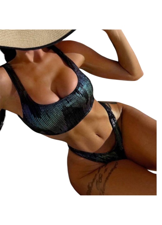 Női kétrészes fürdőruha Azure Muse, többszínű, M-es méret INTL