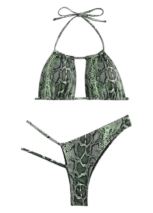 Női kétrészes fürdőruha Azure Muse, zöld, S