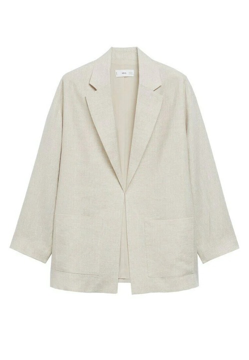 Blazer Mango Off White Dama L