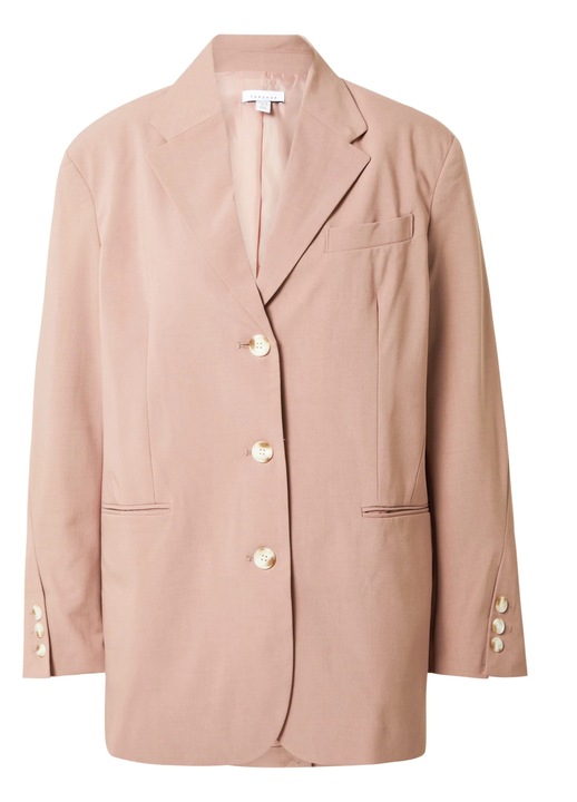 TOPSHOP, Sacou roz oversized, Roz prafuit