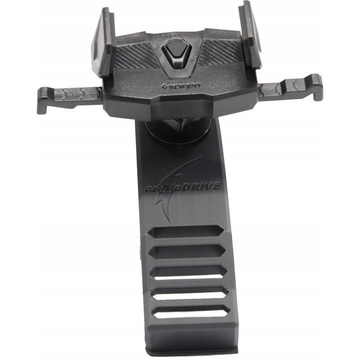 Suport telefon auto, CraVeDRIVE, montare ventilatie, negru, fixare sigura