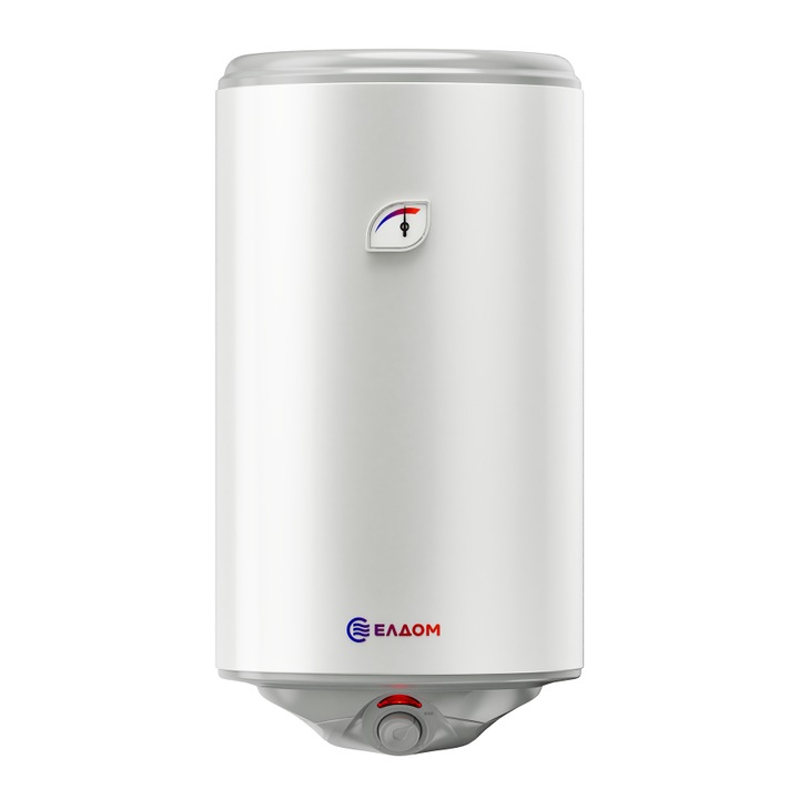 Вертикален бойлер ЕЛДОМ WVY08044F, 80л. 3 kW, емайлиран водосъдържател, диаметър 435 mm